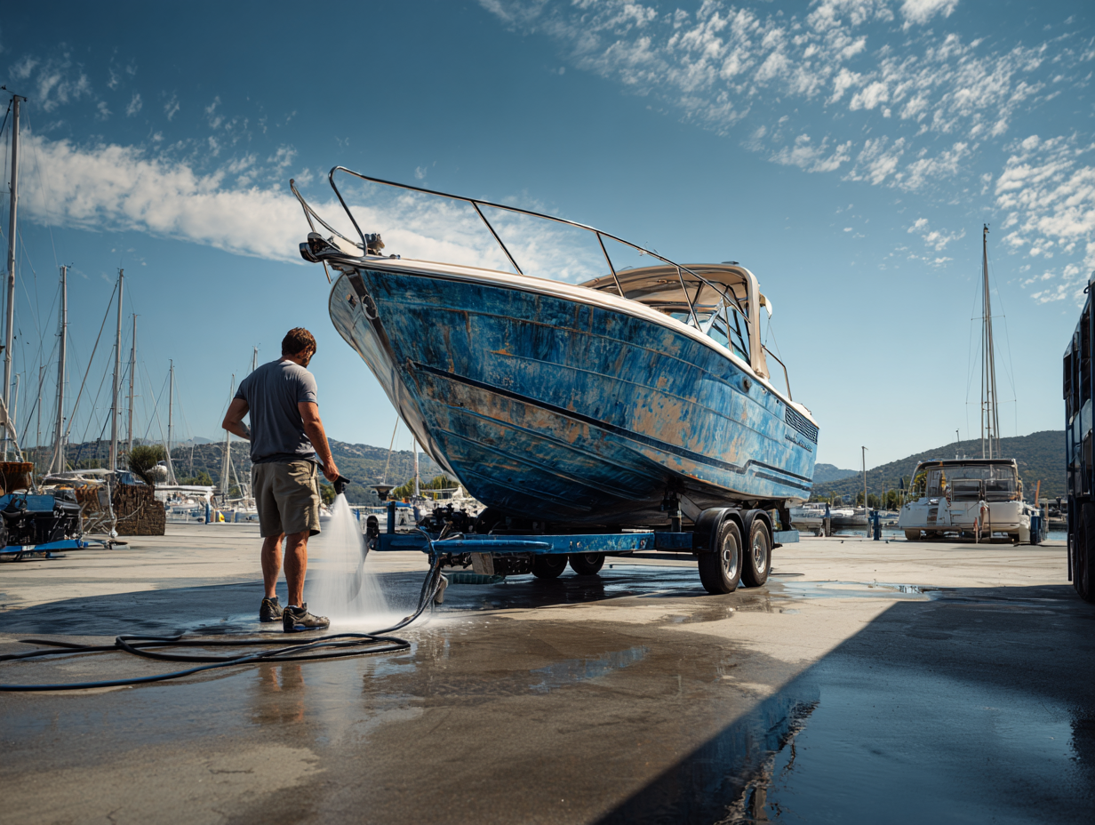 Boat maintenance and repair services